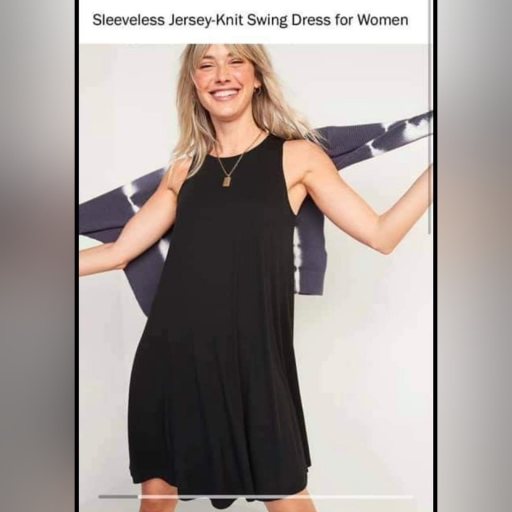 Old Navy NWT black dress Size M